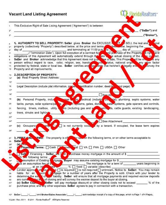 Thumbprint_Listing_Agreement_Lot