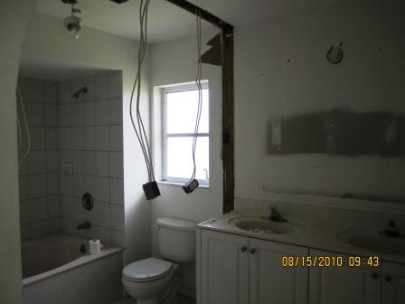 bath before