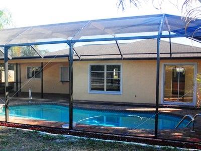 Lanai with Pool after Picture