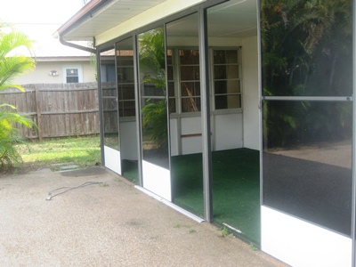 Lanai without pool before Picture