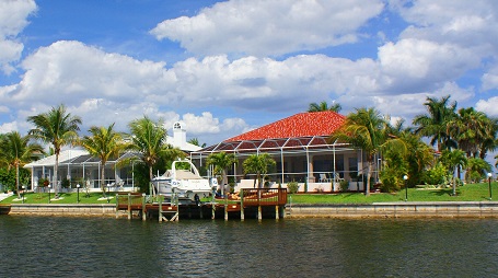 Picture link to results of Villas for sale on a gulf access canal in Cape Coral from $700,000 to $799,999