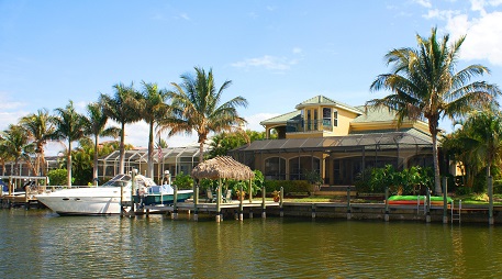 Picture link to results of Villas for sale on a gulf access canal in Cape Coral from $800,000 to $999,999