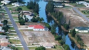 Picture link to results of freshwater lots for sale in the South of Cape Coral up to $99,999