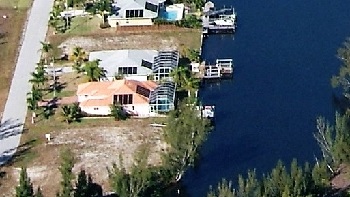 Picture link to results of gulf access lots for sale in the South of Cape Coral from $200,000 to $299,999