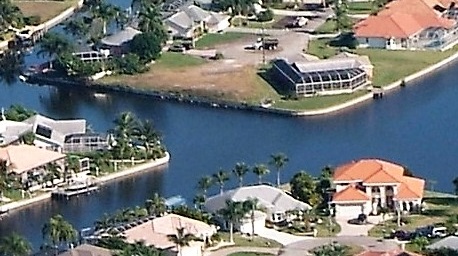 Picture link to gulf access lots for sale in the South of Cape Coral from $300,000 up