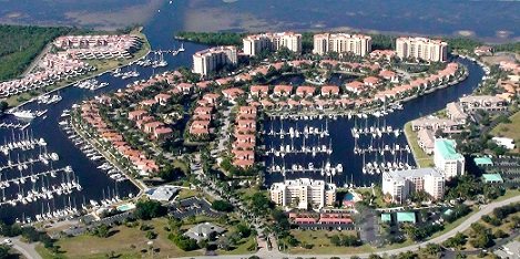 Picture showing Cape Coral's Burnt Store Marina
