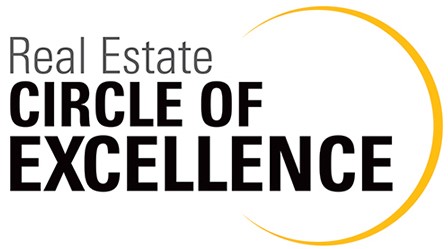 Picture showing the award badge of Real Estate Circle of Excellence