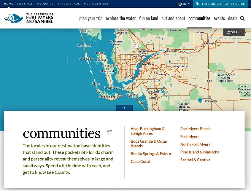 Bildlink zur Seite der Veranstaltungen in Cape Coral